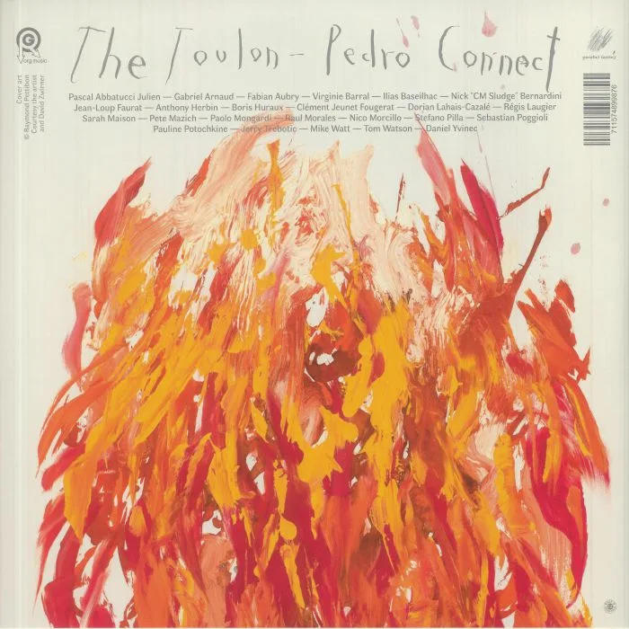 Обратная сторона обложки — The TOULON PEDRO CONNECT — I Mean Alarmed (Record Store Day RSD 2021)
