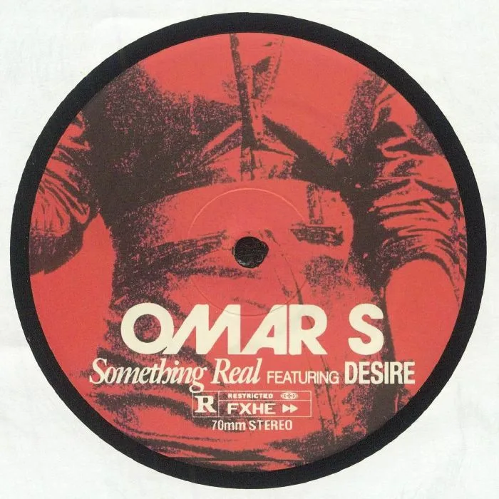 Лицевая сторона обложки — OMAR S feat DESIRE — Something Real