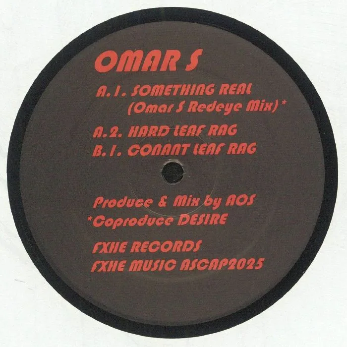 Обратная сторона обложки — OMAR S feat DESIRE — Something Real