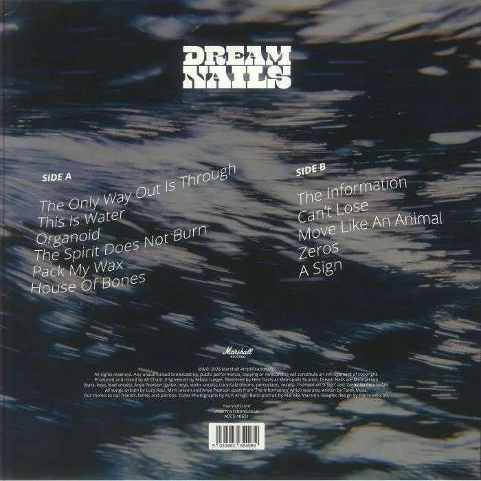 Back cover — DREAM NAILS — You Wish