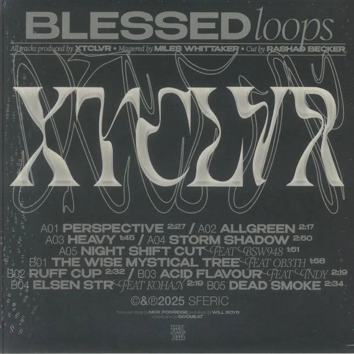 Обратная сторона обложки — XTCLVR — Blessed Loops
