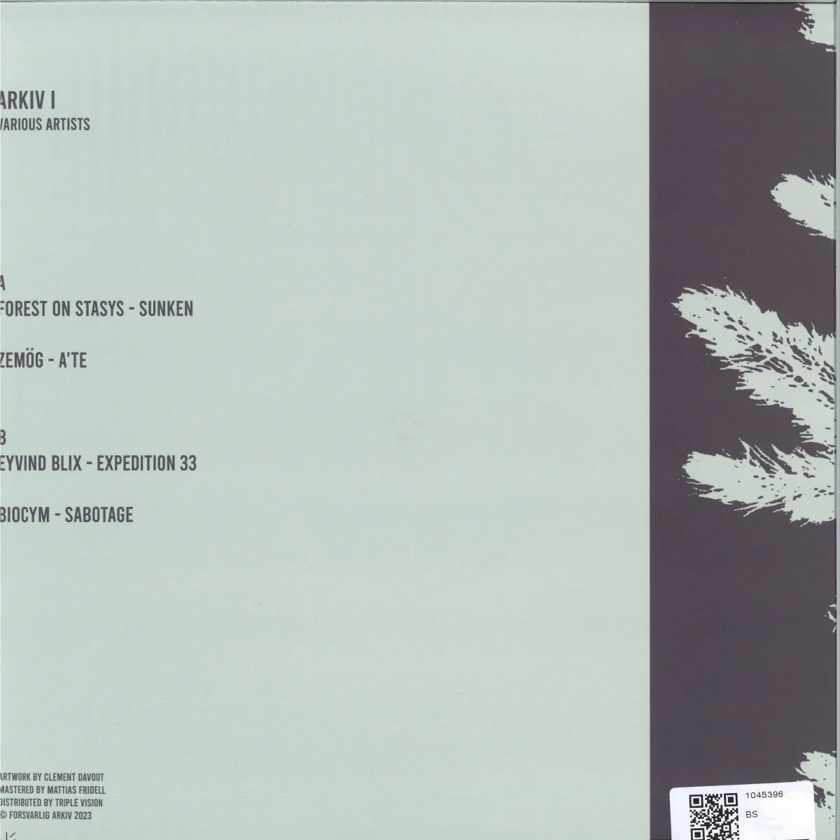 Back cover — Various — Arkiv I
