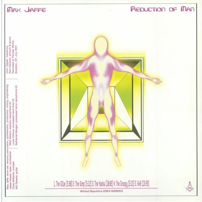 Обратная сторона обложки — Max JAFFE — Reduction Of Man