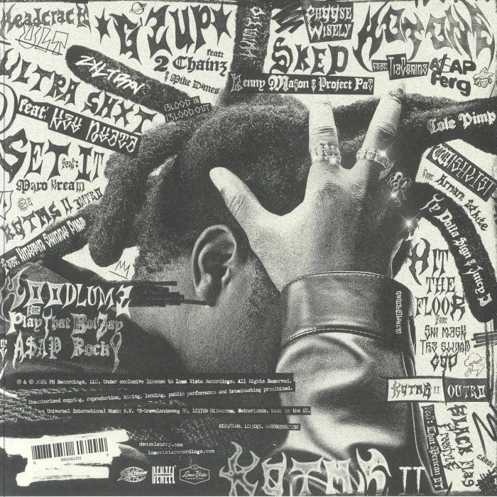 Back cover — Denzel CURRY — King Of The Mischievous South Vol 2