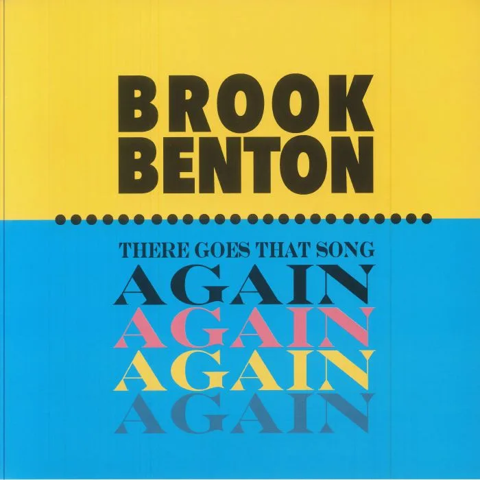 Лицевая сторона обложки — Brook BENTON — There Goes That Song Again (reissue)