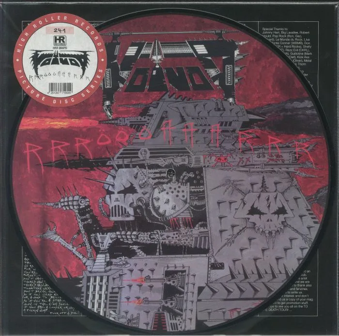 VOIVOD — Rrroooaaarrr (remastered)