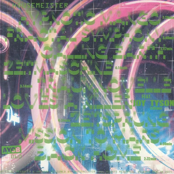 Обратная сторона обложки — HOUSEMEISTER — Calling Earth