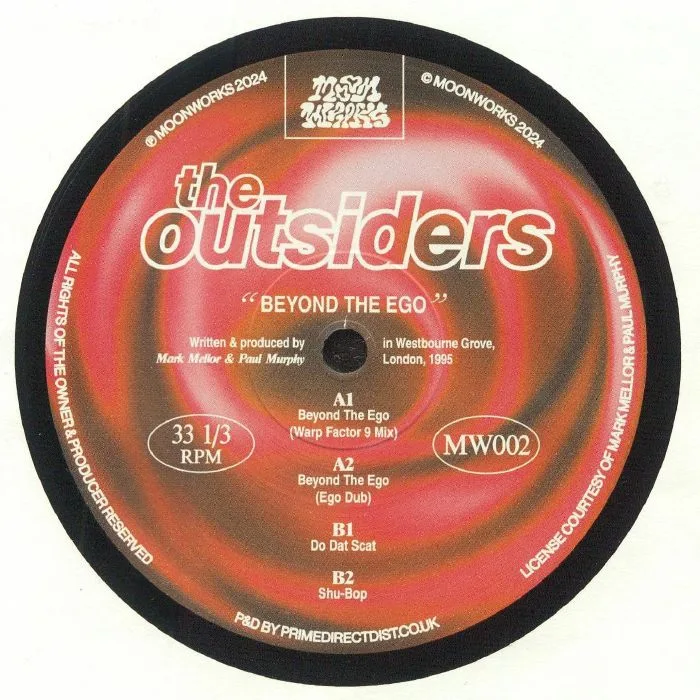 Front cover — The OUTSIDERS — Beyond The Ego