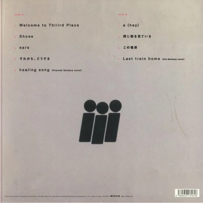 Back cover — THIIIRD PLACE — This Is Thiiird Place