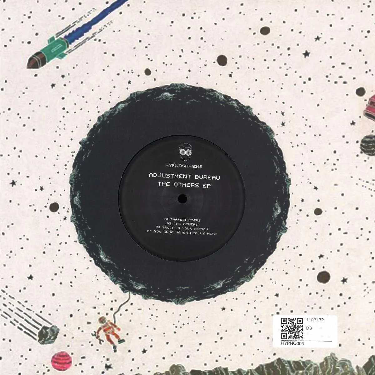 Back cover — Adjustment Bureau — The Others LP