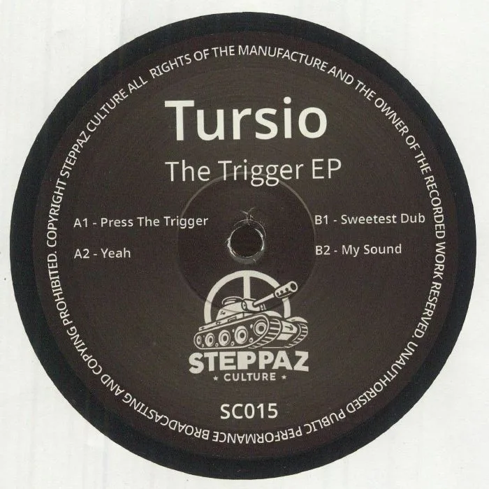 Front cover — TURSIO — The Trigger EP