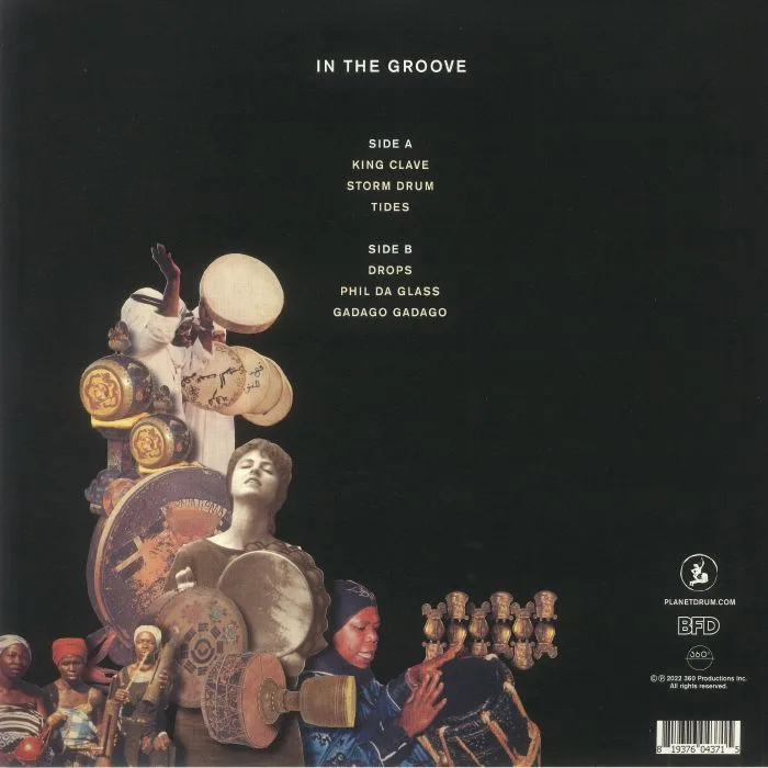 Back cover — Mickey HART — In The Groove