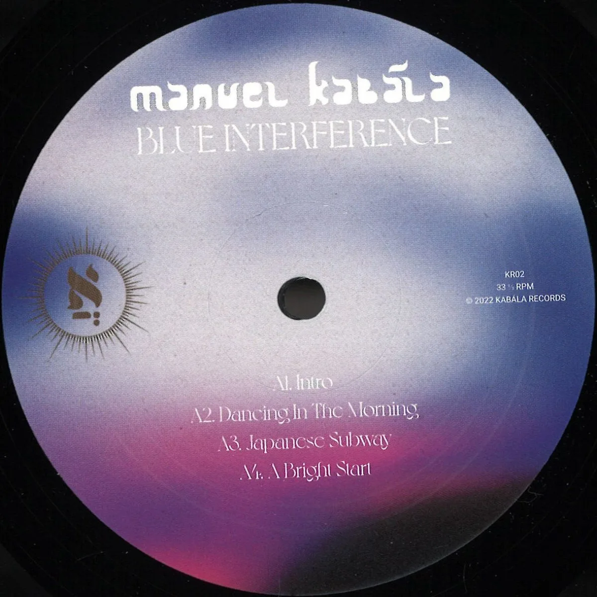 Front cover — Manuel Kabála — Blue Interference