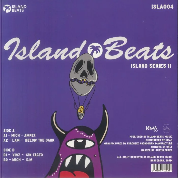 Обратная сторона обложки — MICH / LAM / VINZ — Island Series II