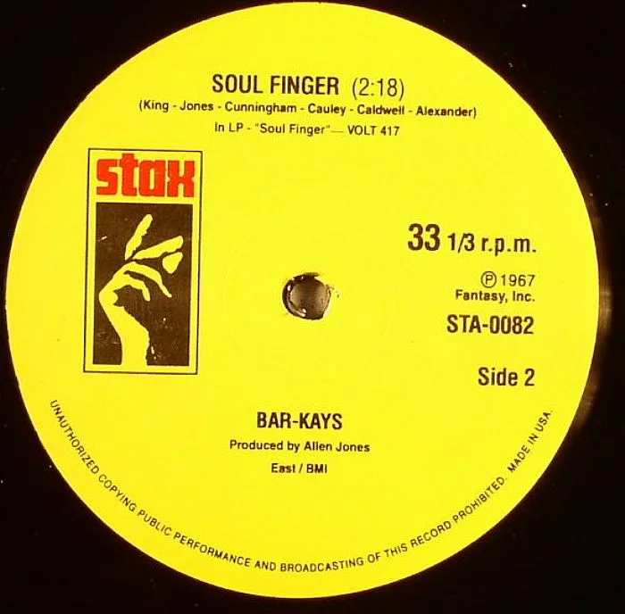 Back cover — BOOKER T & THE MG's / BAR KEYS — Melting Pot