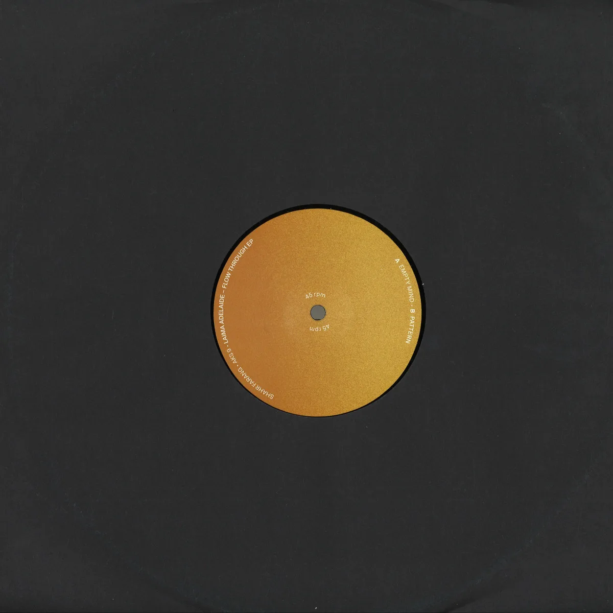 Back cover — Laima Adelaide — Flow Through EP