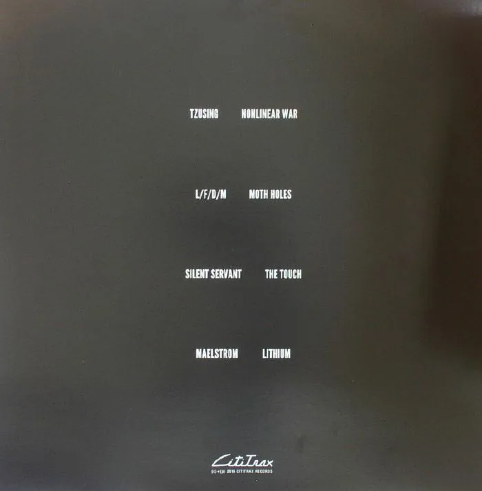 Back cover — TZUSING / LFDM / SILENT SERVANT / MAELSTROM — Tracks Volume 2