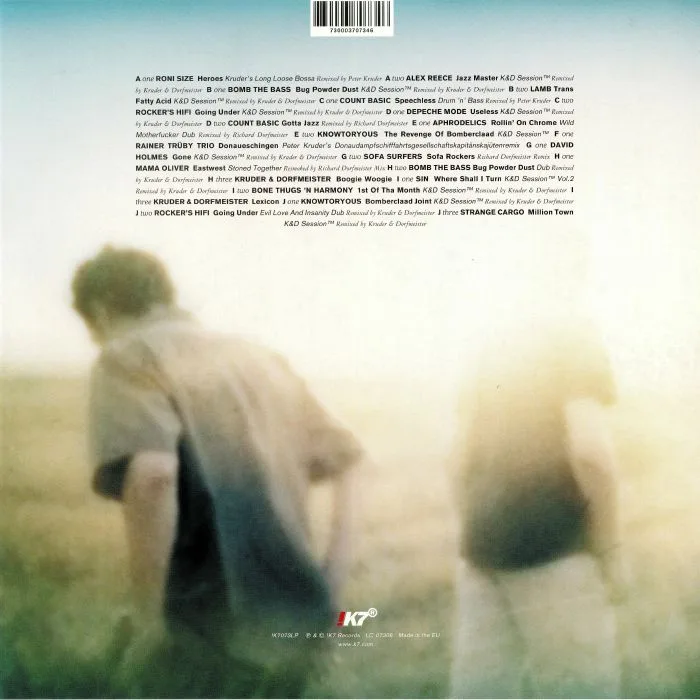 Back cover — KRUDER & DORFMEISTER / VARIOUS — The K&D Sessions (remastered)