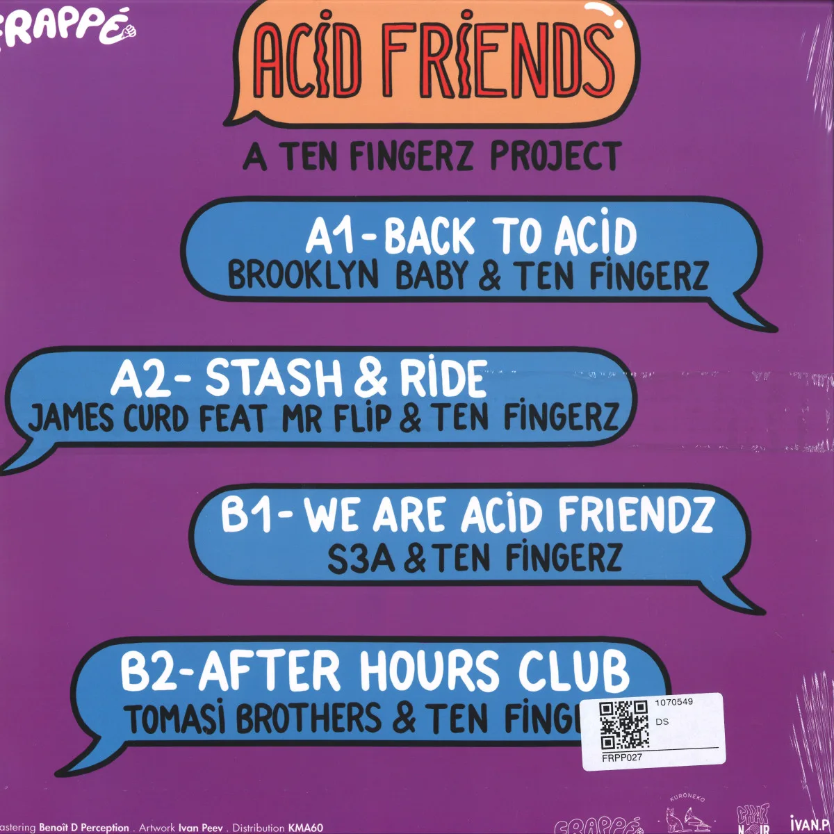 Back cover — Various — Acid Friends