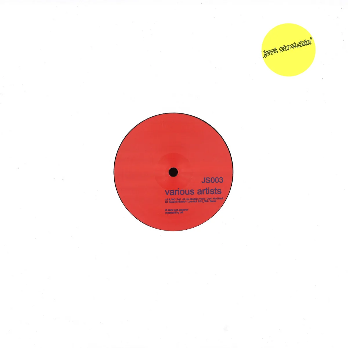 Back cover — Various — just stretchin’ 003