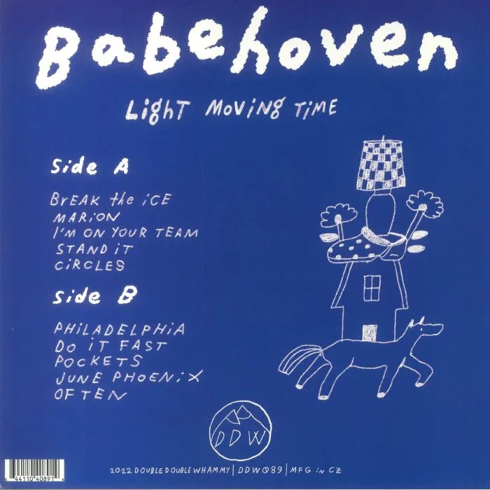Обратная сторона обложки — BABEHOVEN — Light Moving Time