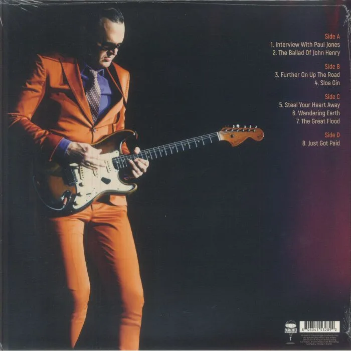 Обратная сторона обложки — Joe BONAMASSA — The London Sessions Vol 1