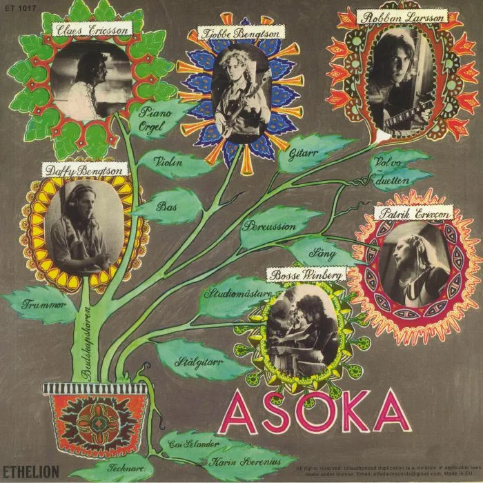 Обратная сторона обложки — ASOKA — Asoka