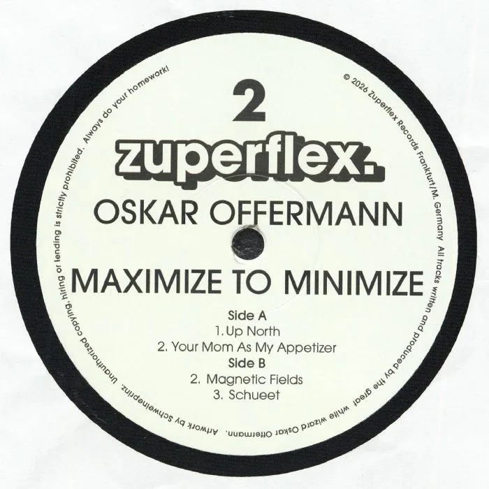 Back cover — Oskar Offermann — Maximize To Minimize