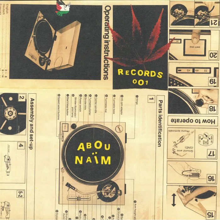 Front cover — Abou NAIM — Niceness EP