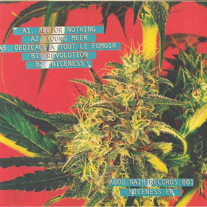 Back cover — Abou NAIM — Niceness EP