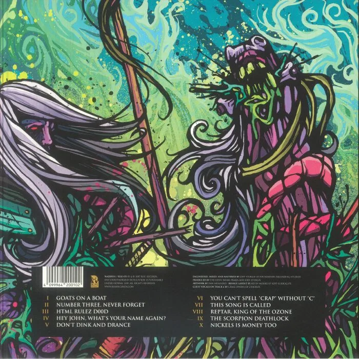 Back cover — The DEVIL WEARS PRADA — Plagues (reissue)
