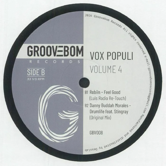 Обратная сторона обложки — ARNAUD D / EARL W GREEN / RAFFAELE CIAVOLINO / ROBIIN / DANNY BUDDAH MORALES — Vox Populi Volume 4 (B-STOCK)