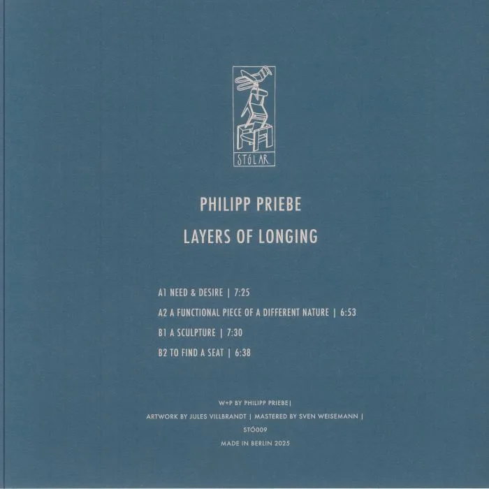 Back cover — Philipp PRIEBE — Layers Of Longing