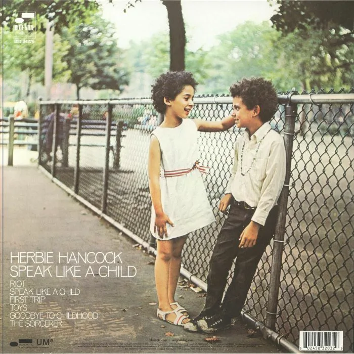 Обратная сторона обложки — Herbie HANCOCK — Speak Like A Child (Classic Vinyl Series)