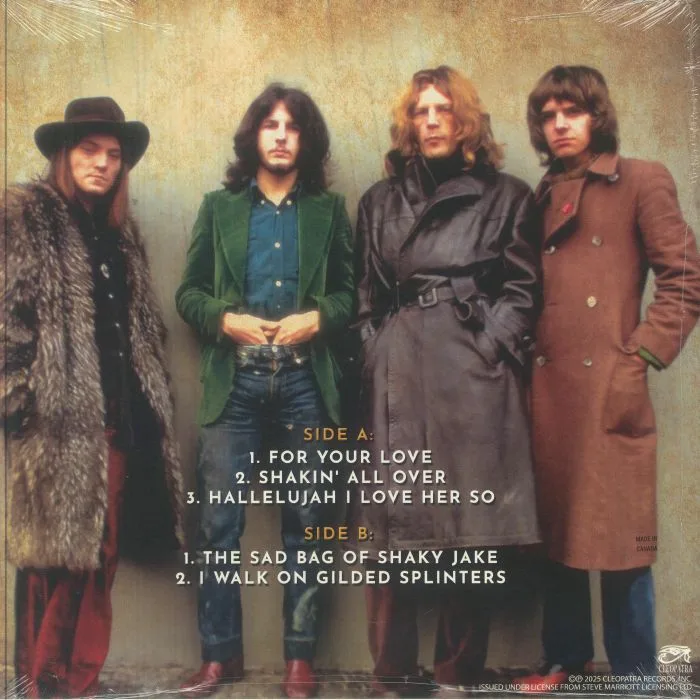 Back cover — HUMBLE PIE — Sunset Blvd 1969