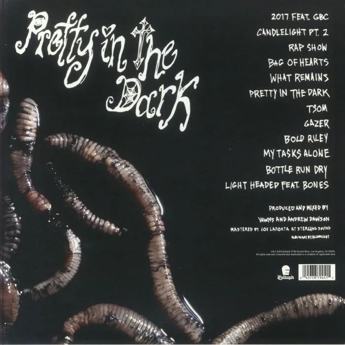 Back cover — COLD HART — Pretty In The Dark