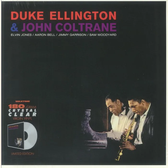 Лицевая сторона обложки — Duke ELLINGTON / JOHN COLTRANE — Duke Ellington & John Coltrane (reissue)