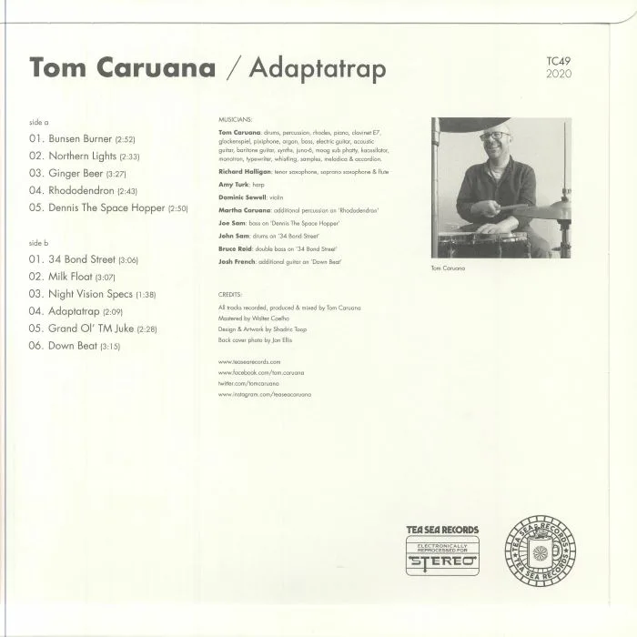 Back cover — Tom CARUANA — Adaptatrap