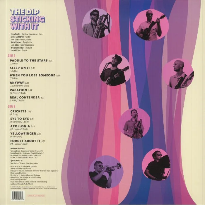 Back cover — The DIP — Sticking With It