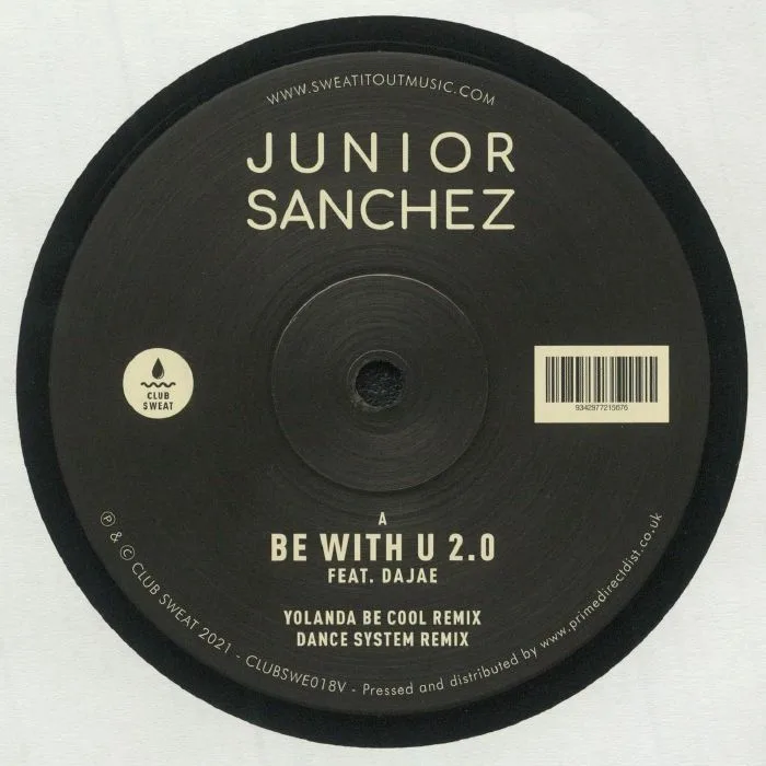 Обратная сторона обложки — Junior Sanchez Featuring Dajae — Be With U 2.0