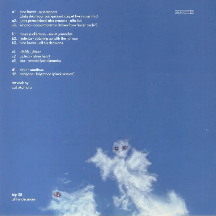 Back cover — VARIOUS — All His Decisions