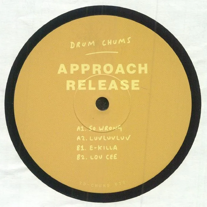 Лицевая сторона обложки — APPROACH RELEASE — Drum Chums Vol 10