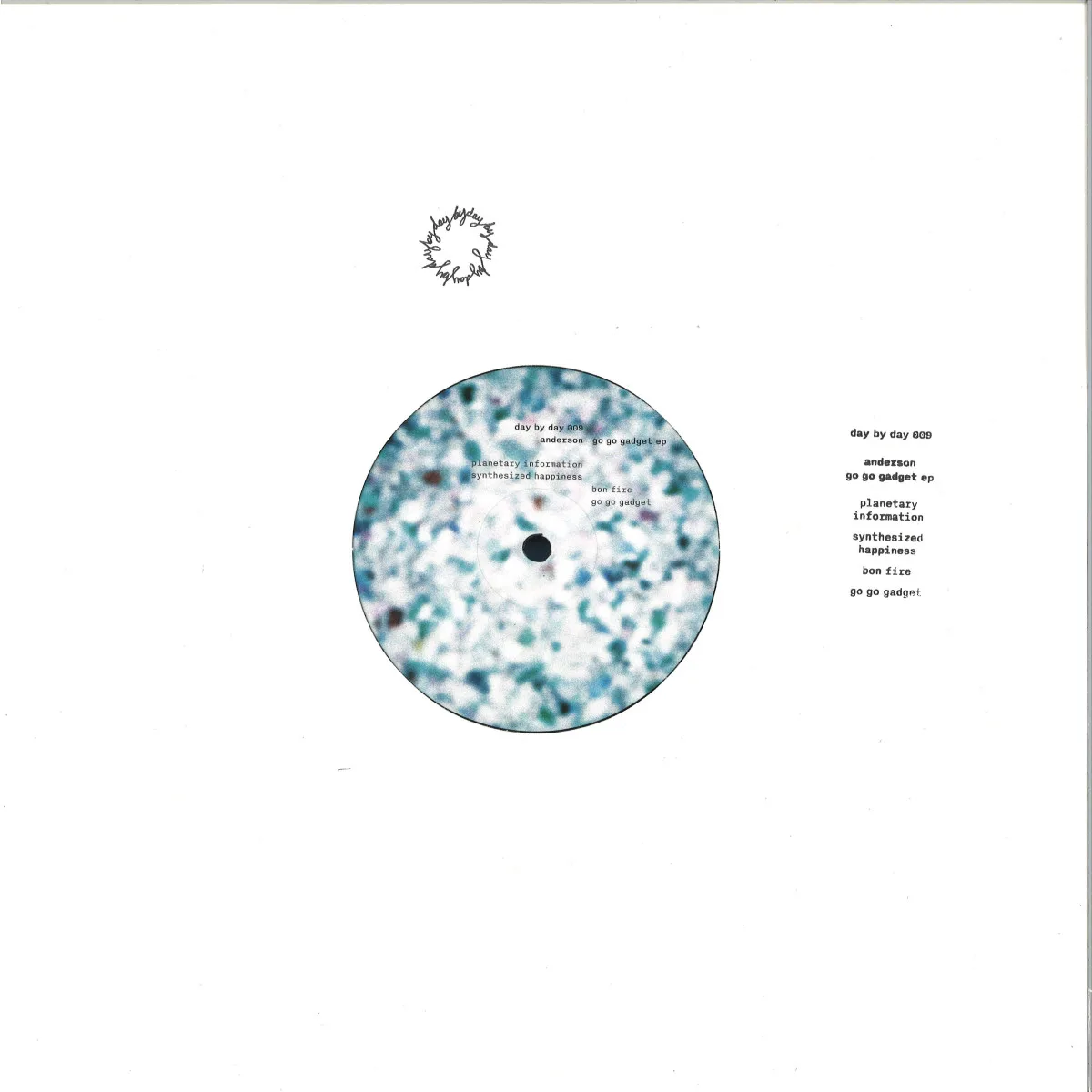 Back cover — Anderson — Go Go Gadget EP