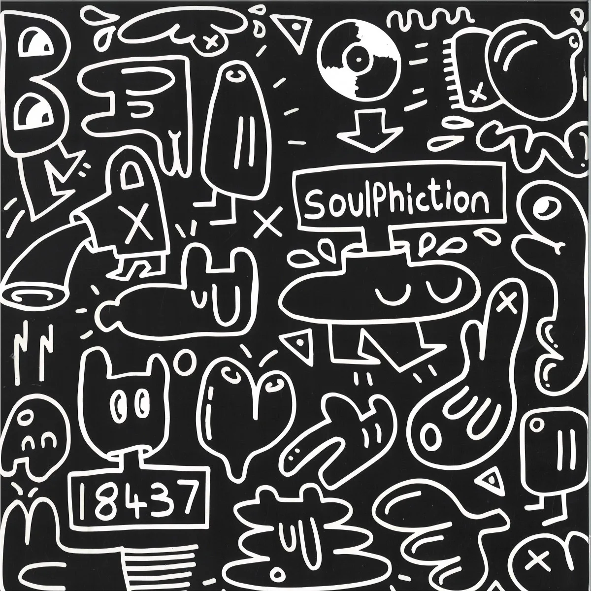 Front cover — Soulphiction — WHAT WHAT EP