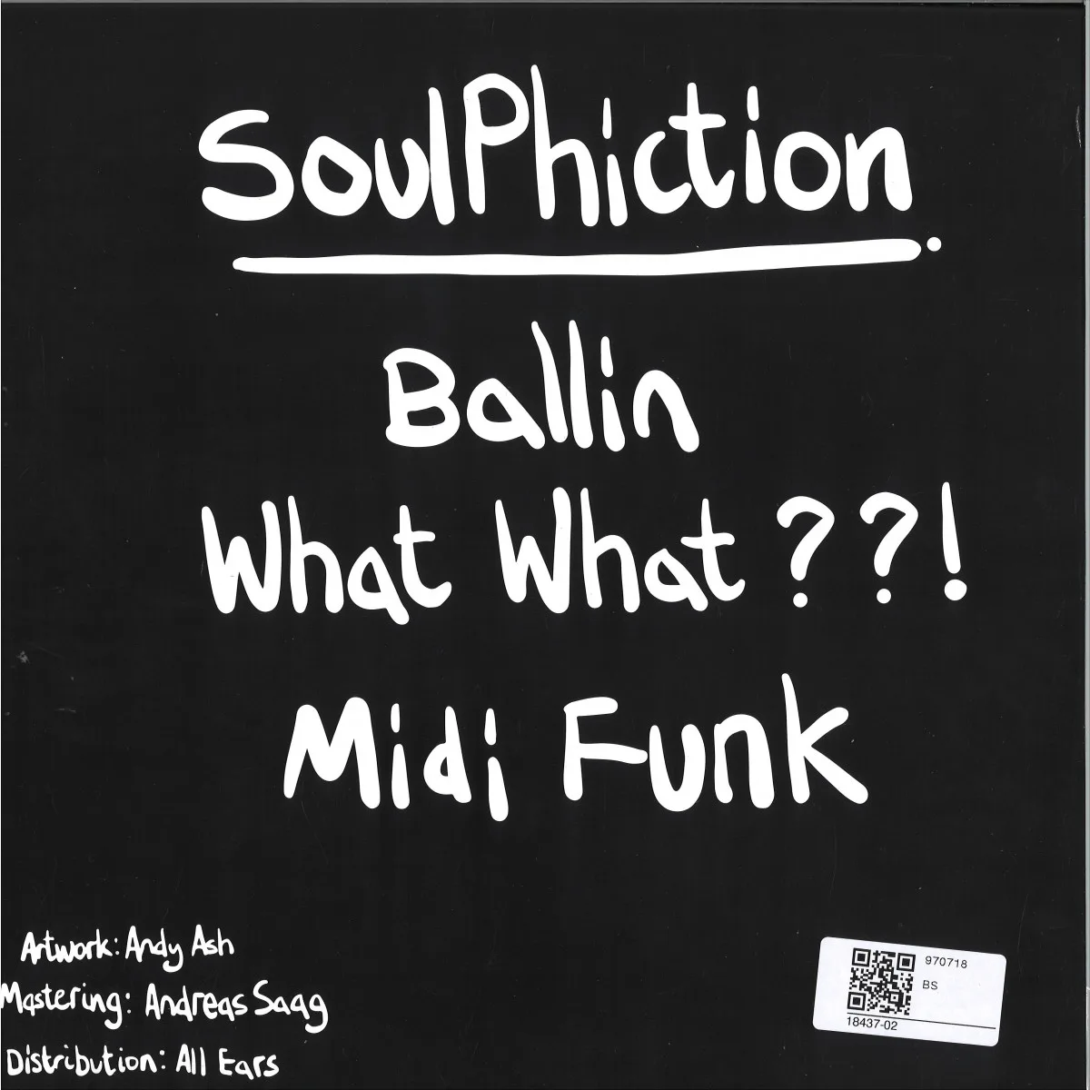 Back cover — Soulphiction — WHAT WHAT EP