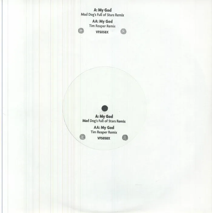 Front cover — MAD DOG — My God (remixes)