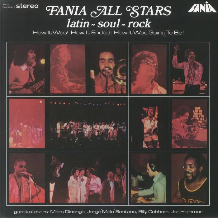 Front cover — FANIA ALL STARS — Latin Soul Rock