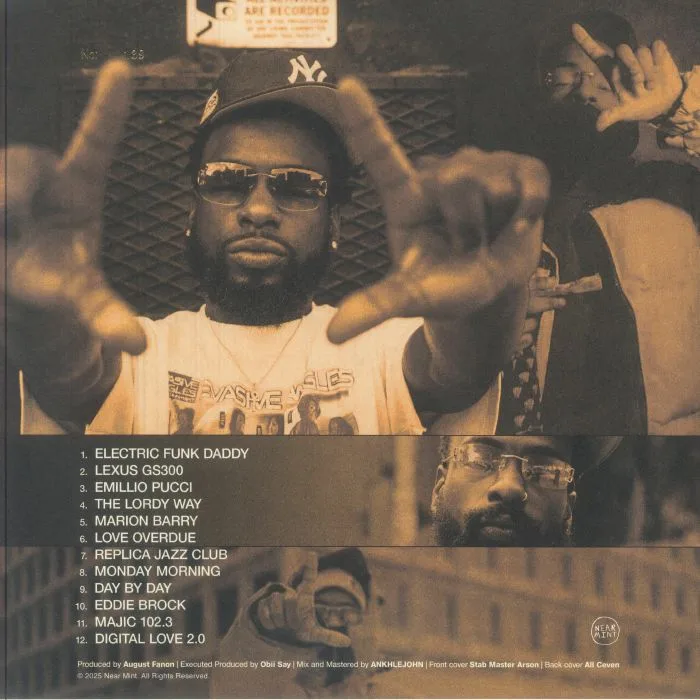 Back cover — ANKHLEJOHN — Live! At The Disco