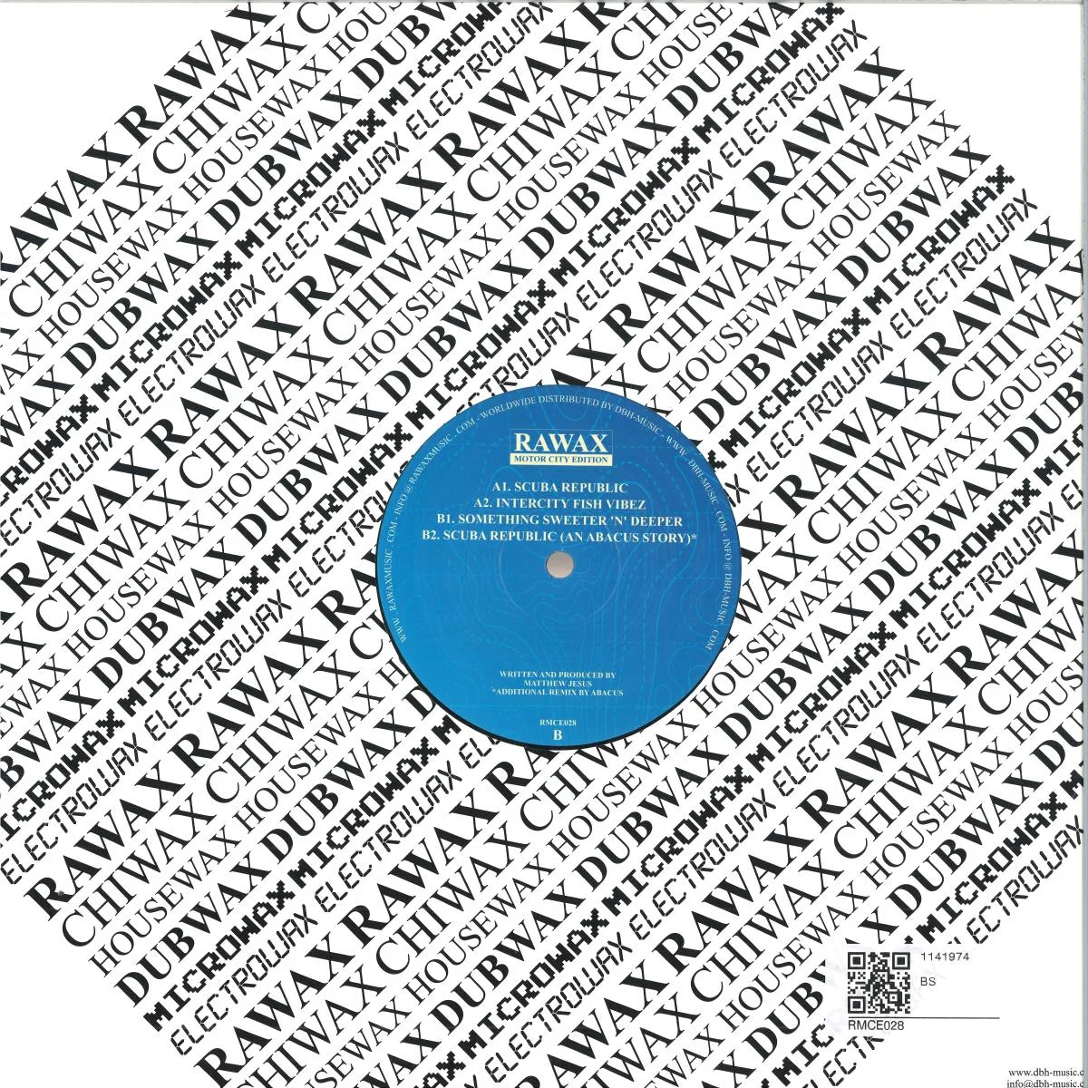 Back cover — BLACK EYES — OCEAn FLOOR FUNK EP