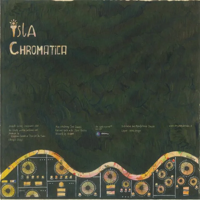 Обратная сторона обложки — Alessandro DELEDDA — Isla Chromatica
